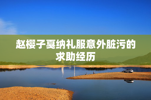 赵樱子戛纳礼服意外脏污的求助经历