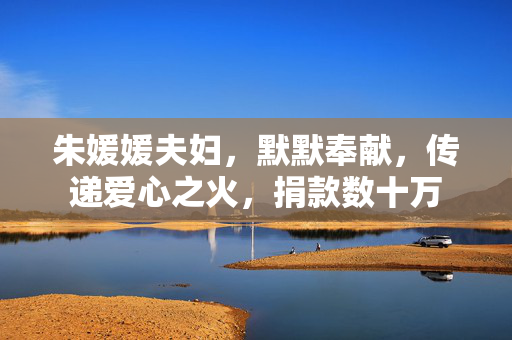 朱媛媛夫妇，默默奉献，传递爱心之火，捐款数十万