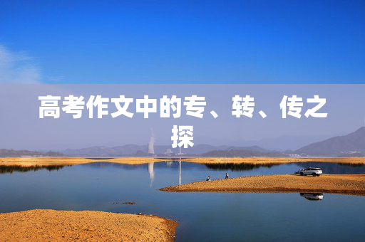 高考作文中的专、转、传之探