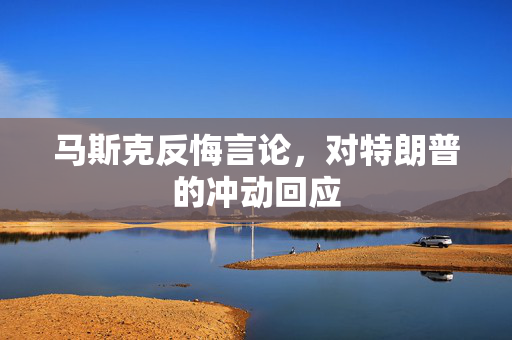 马斯克反悔言论，对特朗普的冲动回应