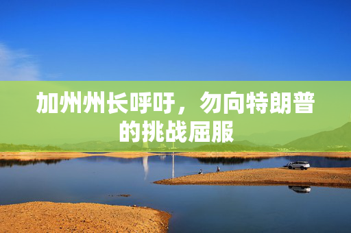 加州州长呼吁，勿向特朗普的挑战屈服