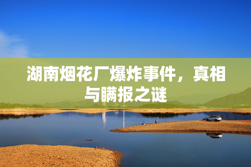 湖南烟花厂爆炸事件，真相与瞒报之谜