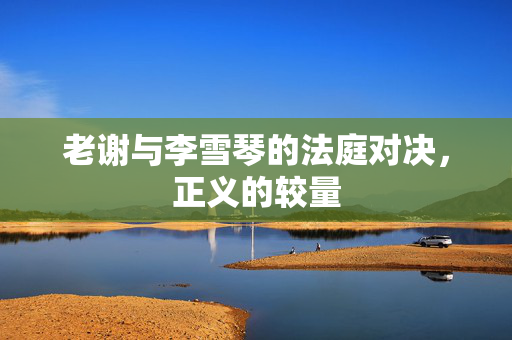 老谢与李雪琴的法庭对决，正义的较量