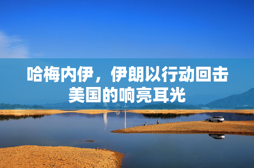 哈梅内伊，伊朗以行动回击美国的响亮耳光