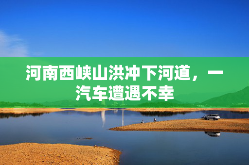 河南西峡山洪冲下河道，一汽车遭遇不幸