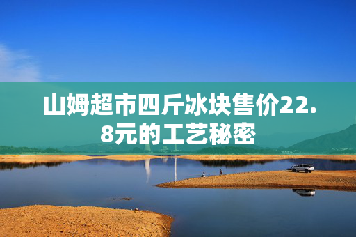 山姆超市四斤冰块售价22.8元的工艺秘密
