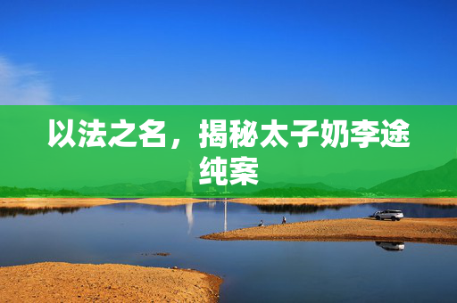以法之名，揭秘太子奶李途纯案