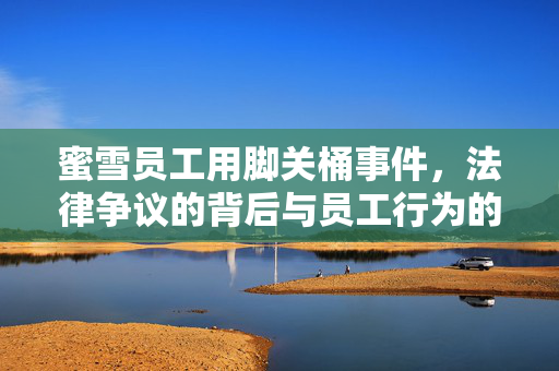 蜜雪员工用脚关桶事件，法律争议的背后与员工行为的反思