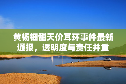黄杨钿甜天价耳环事件最新通报，透明度与责任并重