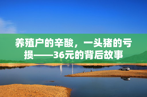 养殖户的辛酸，一头猪的亏损——36元的背后故事