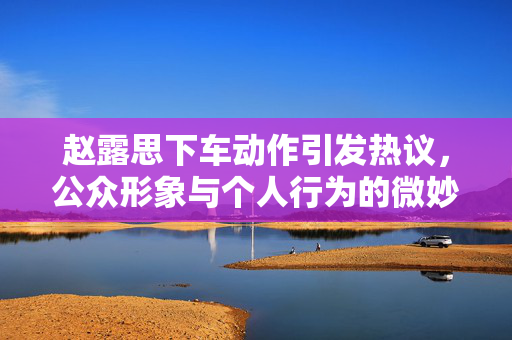 赵露思下车动作引发热议，公众形象与个人行为的微妙平衡