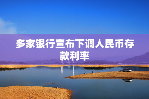 多家银行宣布下调人民币存款利率