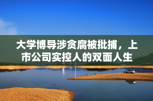 大学博导涉贪腐被批捕，上市公司实控人的双面人生