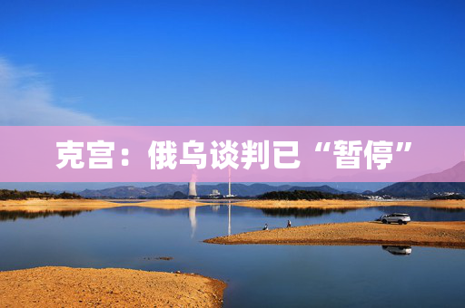 克宫：俄乌谈判已“暂停”