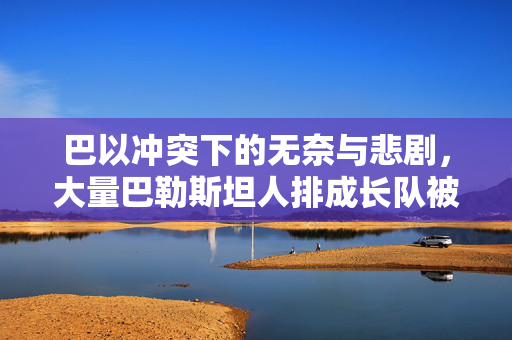 巴以冲突下的无奈与悲剧，大量巴勒斯坦人排成长队被以军押送的背后