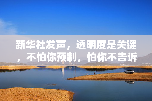 新华社发声，透明度是关键，不怕你预制，怕你不告诉我