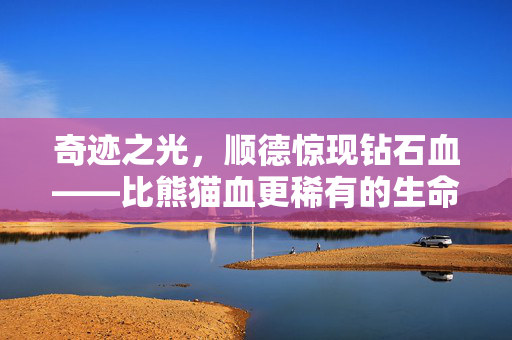 奇迹之光，顺德惊现钻石血——比熊猫血更稀有的生命奇迹