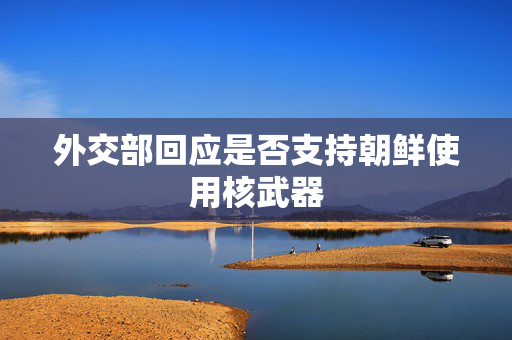 外交部回应是否支持朝鲜使用核武器