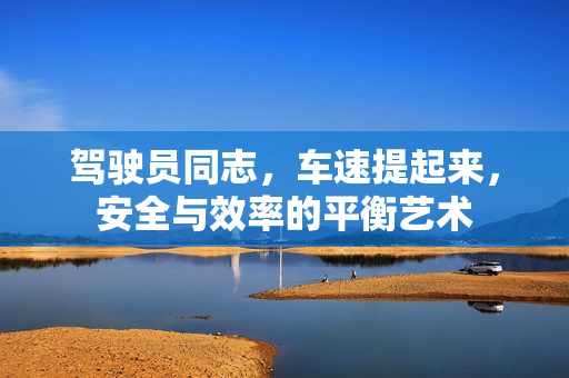 驾驶员同志，车速提起来，安全与效率的平衡艺术