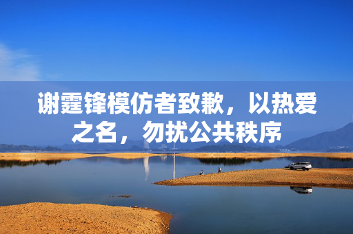 谢霆锋模仿者致歉，以热爱之名，勿扰公共秩序