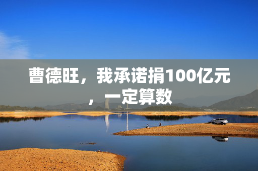 曹德旺，我承诺捐100亿元，一定算数