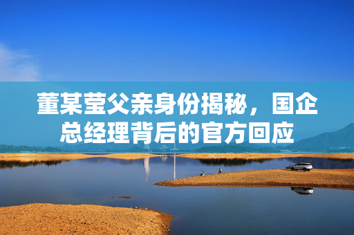 董某莹父亲身份揭秘，国企总经理背后的官方回应