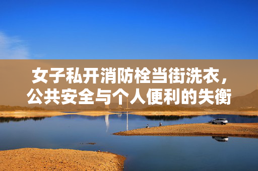 女子私开消防栓当街洗衣，公共安全与个人便利的失衡